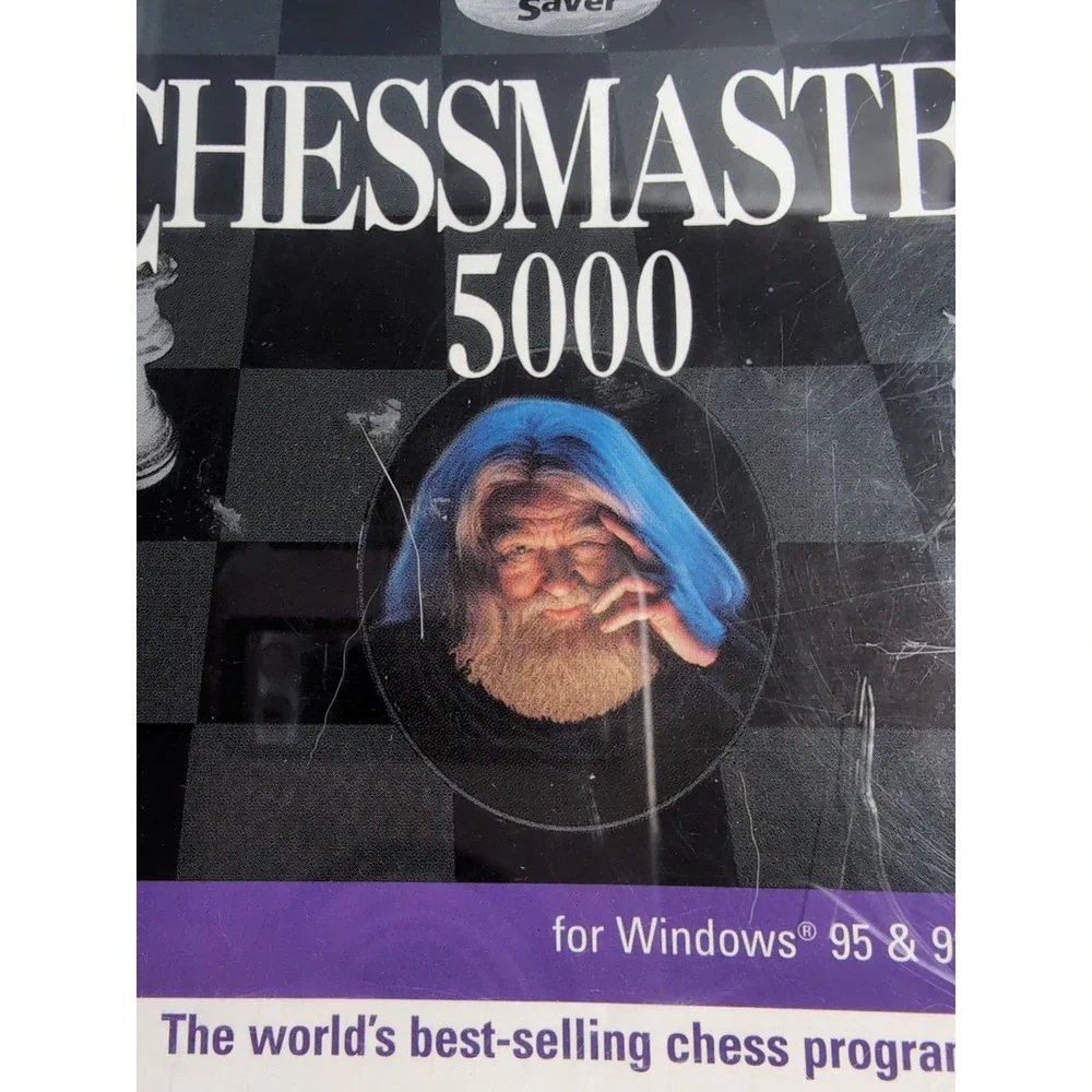 Chessmaster 5000 Windows‎ 95 98 PC CD-ROM Game CHF3844AE Used